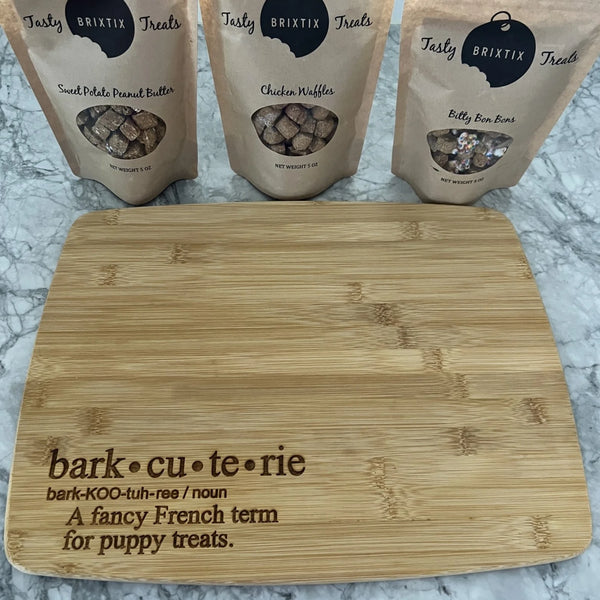 Barkcuterie Board Large Premium Dog Treats Bundle Cogs Dogs